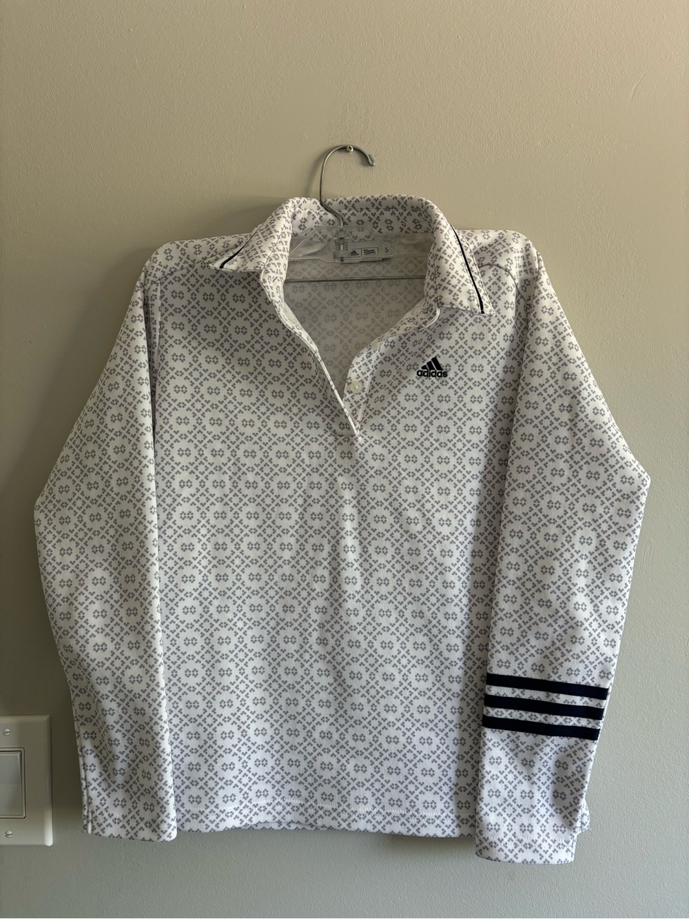 Adidas longsleeve golf polo shirt